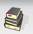 study books with bookmarks study books with bookmarks