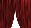 telon de teatro rojo