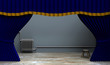 Abstract gallery theater