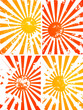 grunge vector sun