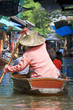 Damnoek Saduak Floating Market, Thailand