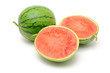 Fresh watermelon isolated on white background