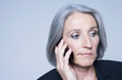 Photo: Woman on a phone Woman on a phone