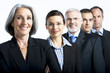 Woman boss and her team 2