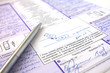 Insurance payment at damage of the car filling of documents