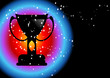 Editable abstract vector background - Champions concept