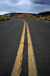 Road on the Snow Canyon in St. George, Utah
