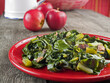 Collard greens and bacon Collard greens and bacon
