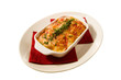good-looking baked food isolated on the white good-looking baked food isolated on the white