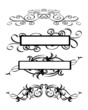 Illustration: illustration of abstract floral banner illustration of abstract floral banner