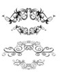 Illustration: illustration of abstract floral text banner illustration of abstract floral text banner