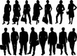 business man and women - vector business man and women - vector