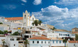 Old Portuguese village huddled on a hill, Algarve Old Portuguese village huddled on a hill, Algarve