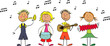 enfant musique