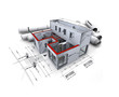 3D rendering of an architecture model 5 3D rendering of an architecture model 5