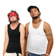 Photo: Portrait of two young cool guys posing isolated Portrait of two young cool guys posing isolated