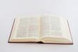 opened bible
