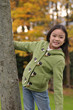 Girl Next to the tree