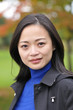 An attractive Chinese woman pose for a portrait session