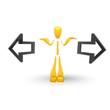 yellow man has to decide