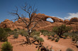 Der Skyline Arch im Arches National Park in Utah Der Skyline Arch im Arches National Park in Utah