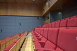Rows of seats of a theater or functional hall Rows of seats of a theater or functional hall