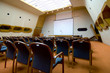 The prespective of a conference or functional hall The prespective of a conference or functional hall