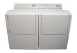 Washer and dryer appliances isolated on white