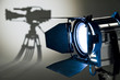 Searchlight and silhouette of the chamber. Searchlight and silhouette of the chamber.