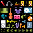 music elements vector