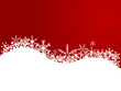 Abstract christmas background with snowflakes