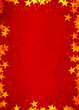 Festive Party Christmas Card background with Stars