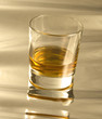 fresh cocktail on a  wavily background in  studio