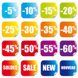 Étiquettes Soldes Vector Pack 2 Étiquettes Soldes Vector Pack 2