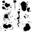 ink and brush strokes