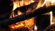feu de cheminee