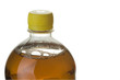plastic bottle on white background