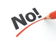 Illustration: No! No!