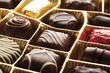 Candy box, close-up