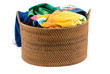 Laundry in a laundry basket