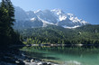 Eibsee with Zugspitze in the background, Bavaria, Germany