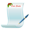 santa christmas letter santa christmas letter