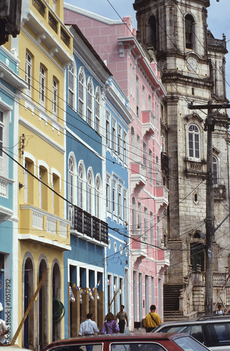 Photo: Old town in Salvador, Brazil Old town in Salvador, Brazil