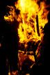 Chair on fire
