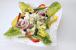 Greek salad with cheese
