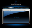 Editable website template