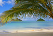 the mokulua islands off lanikai beach, oahu, hawaii