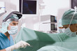 Surgery team in the operating room
