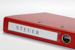 Red Folder, close-up