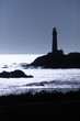USA, California, coastline in twilight